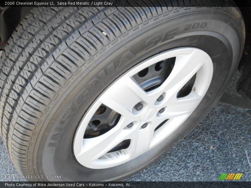 Salsa Red Metallic / Light Gray 2006 Chevrolet Equinox LS