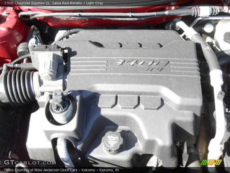 Salsa Red Metallic / Light Gray 2006 Chevrolet Equinox LS