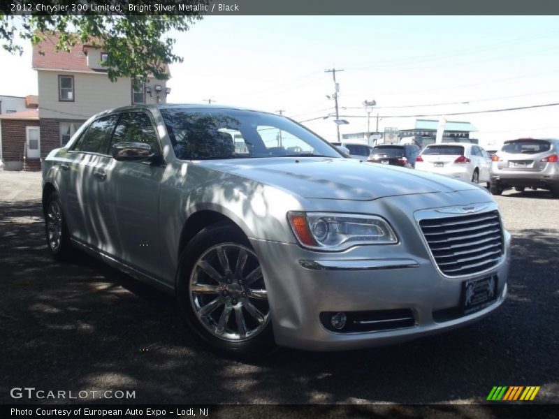 Bright Silver Metallic / Black 2012 Chrysler 300 Limited
