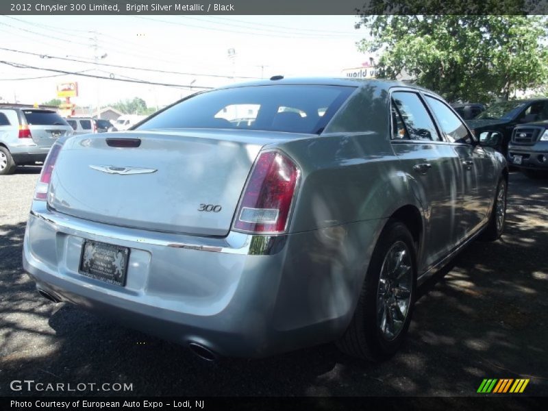 Bright Silver Metallic / Black 2012 Chrysler 300 Limited
