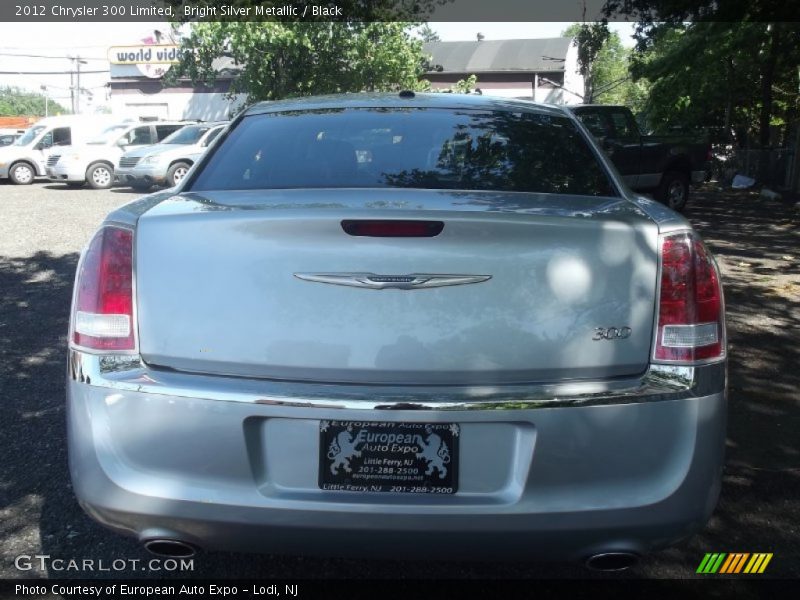 Bright Silver Metallic / Black 2012 Chrysler 300 Limited