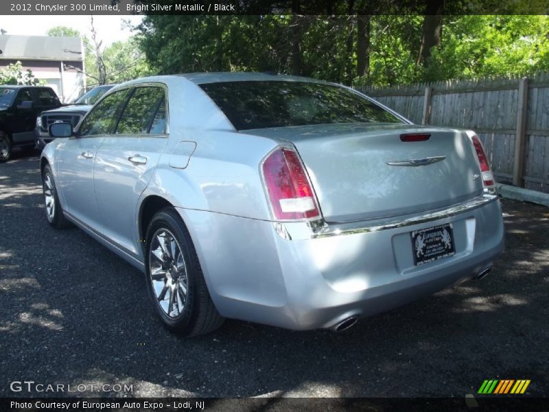 Bright Silver Metallic / Black 2012 Chrysler 300 Limited