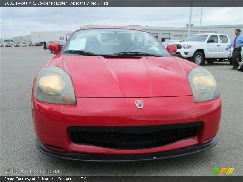 Absolutely Red / Red 2001 Toyota MR2 Spyder Roadster