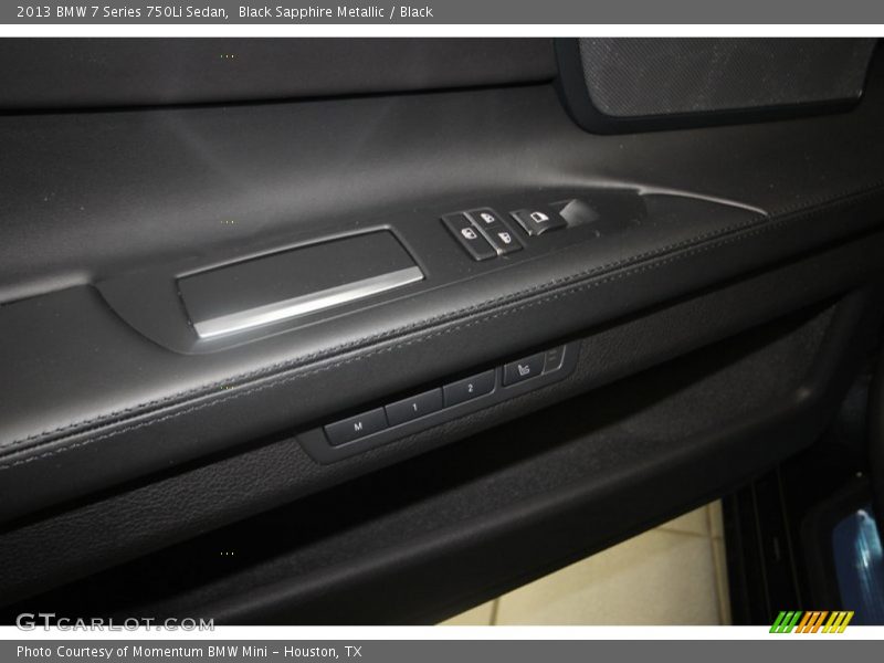 Black Sapphire Metallic / Black 2013 BMW 7 Series 750Li Sedan