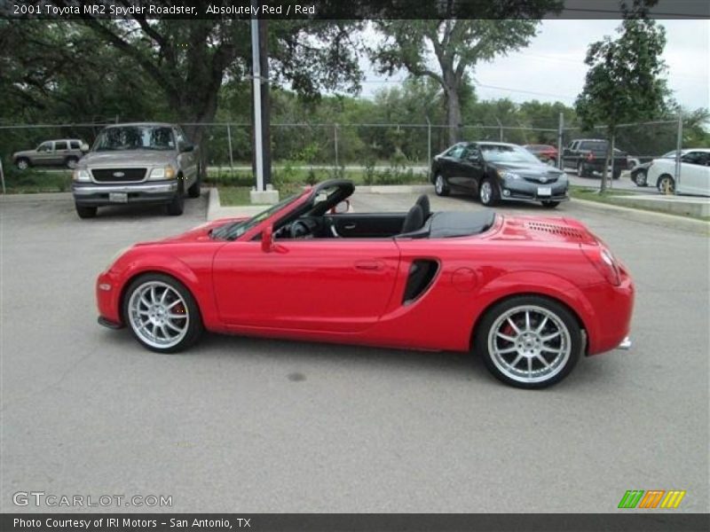 Absolutely Red / Red 2001 Toyota MR2 Spyder Roadster