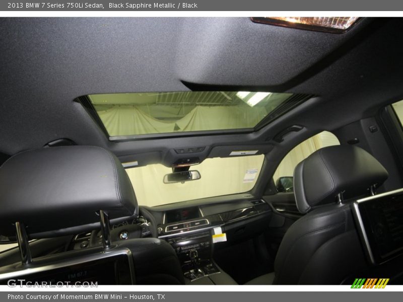 Black Sapphire Metallic / Black 2013 BMW 7 Series 750Li Sedan