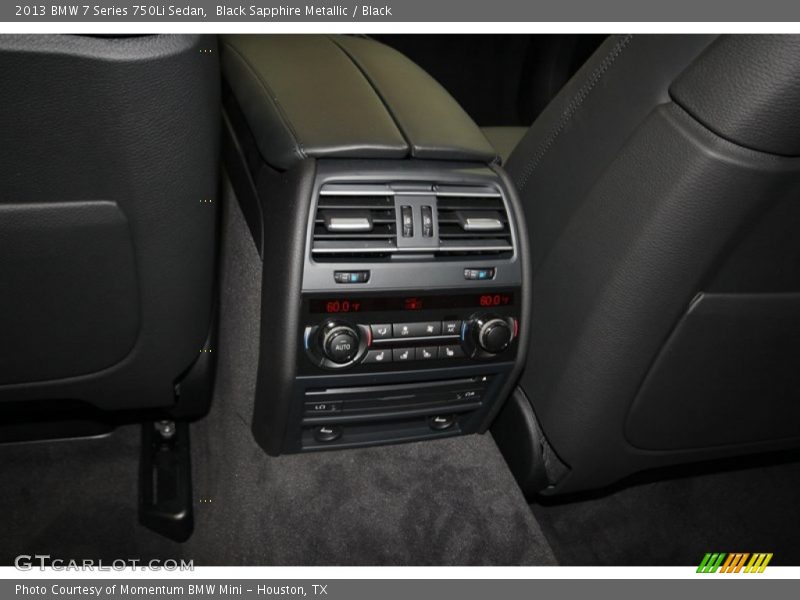 Black Sapphire Metallic / Black 2013 BMW 7 Series 750Li Sedan