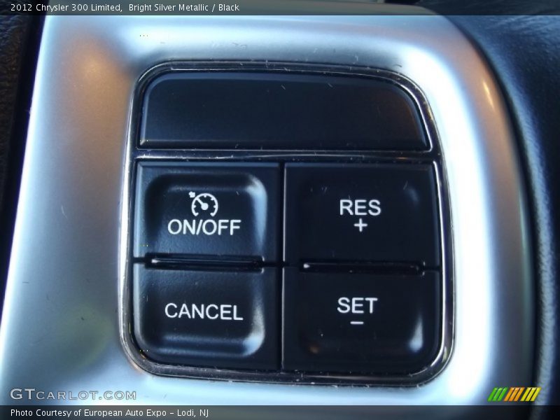 Bright Silver Metallic / Black 2012 Chrysler 300 Limited