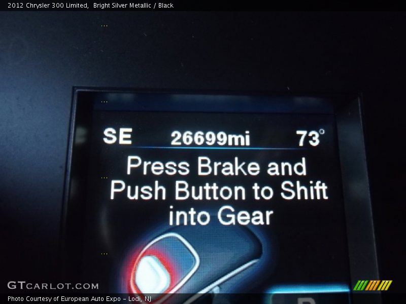 Bright Silver Metallic / Black 2012 Chrysler 300 Limited
