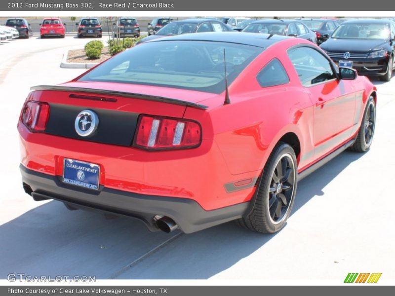 Race Red / Charcoal Black 2012 Ford Mustang Boss 302