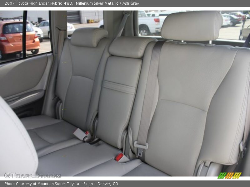 Millenium Silver Metallic / Ash Gray 2007 Toyota Highlander Hybrid 4WD