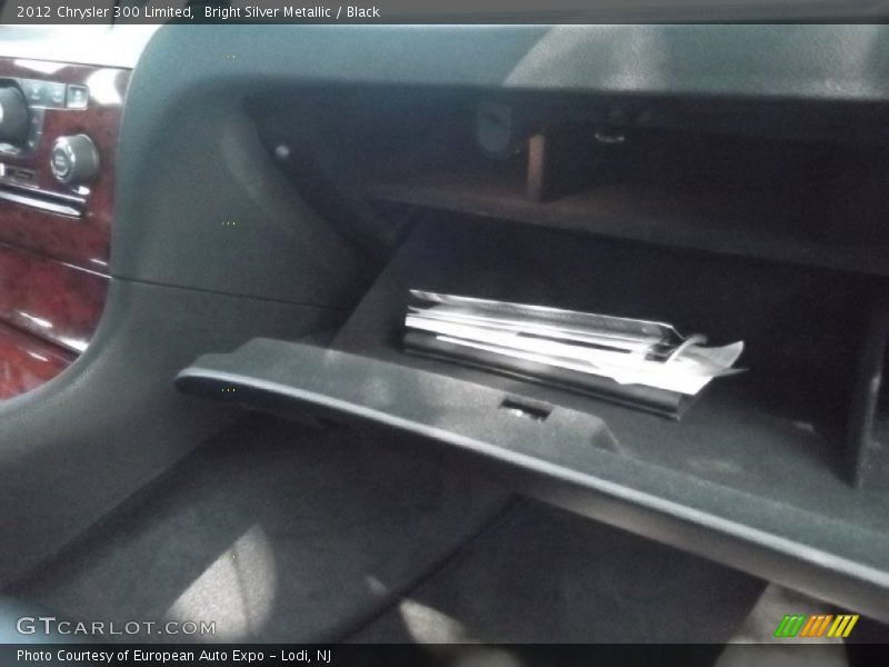 Bright Silver Metallic / Black 2012 Chrysler 300 Limited
