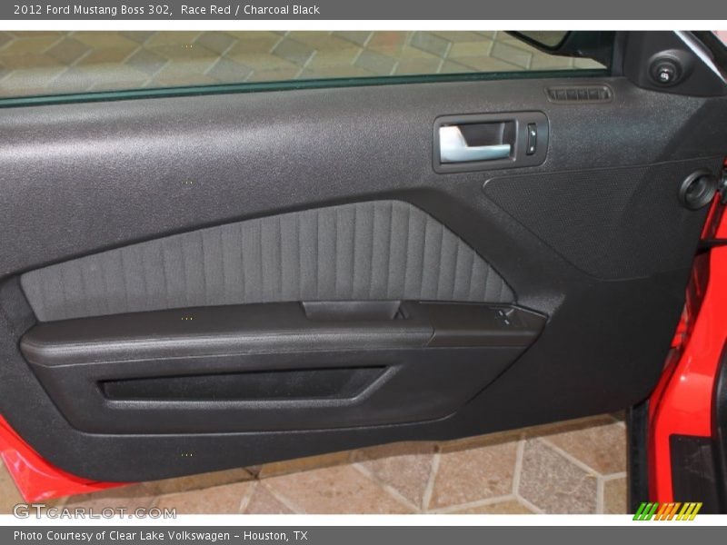 Door Panel of 2012 Mustang Boss 302