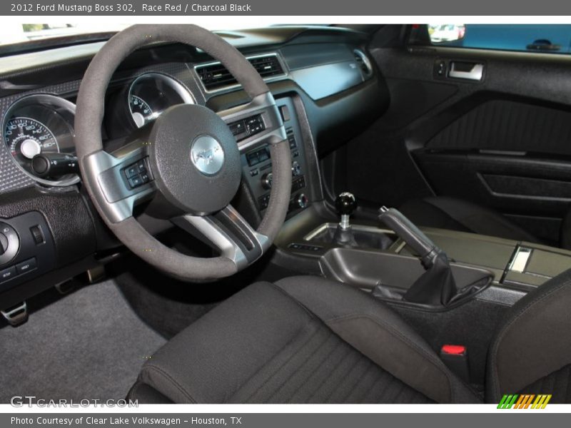 Charcoal Black Interior - 2012 Mustang Boss 302 