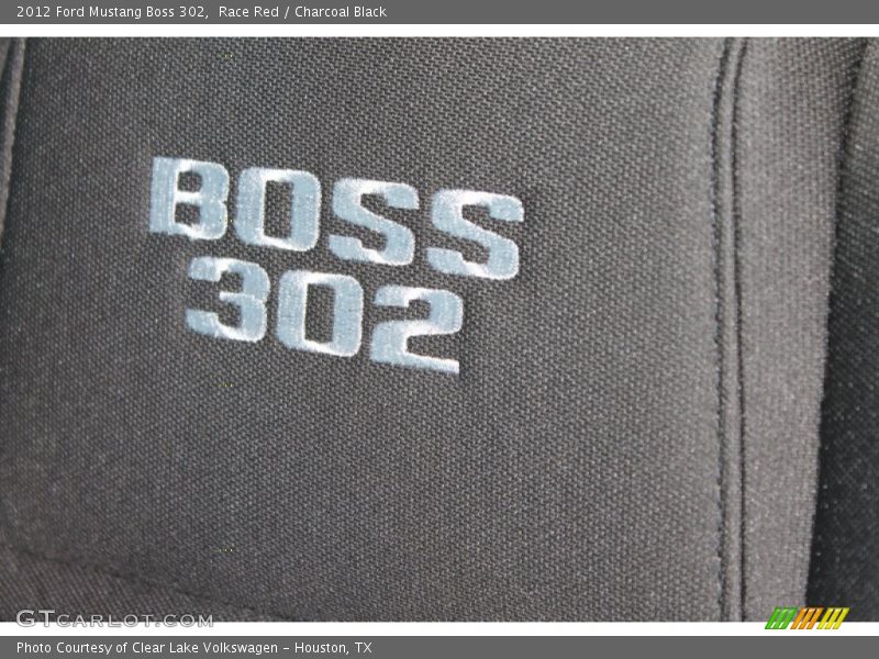 Race Red / Charcoal Black 2012 Ford Mustang Boss 302