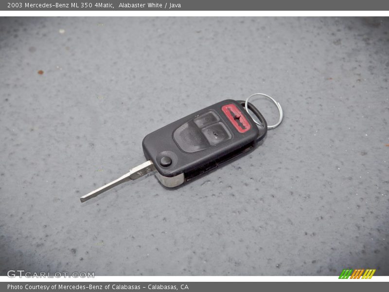 Alabaster White / Java 2003 Mercedes-Benz ML 350 4Matic