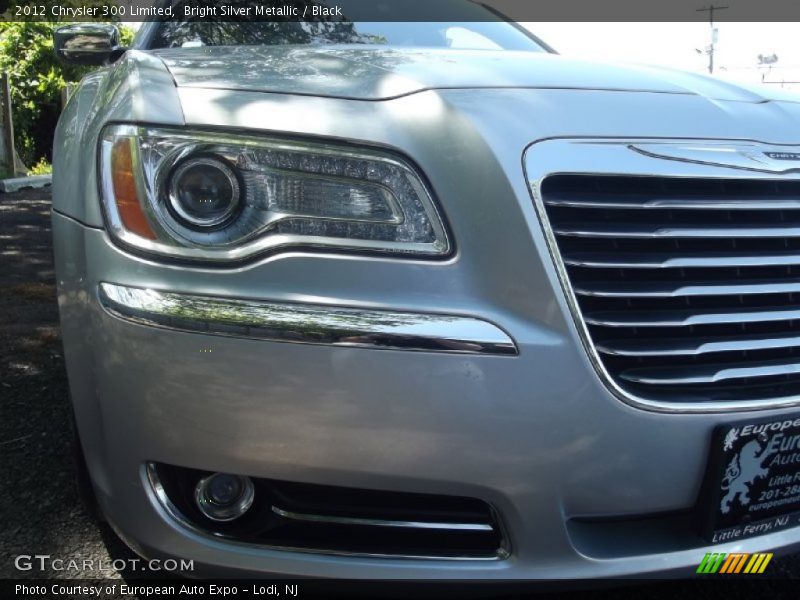 Bright Silver Metallic / Black 2012 Chrysler 300 Limited