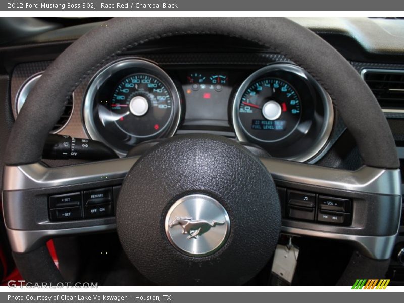  2012 Mustang Boss 302 Steering Wheel