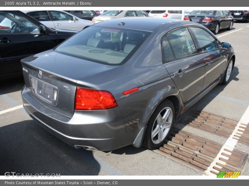 Anthracite Metallic / Ebony 2005 Acura TL 3.2