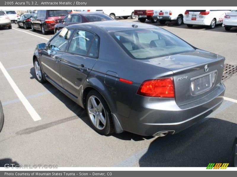 Anthracite Metallic / Ebony 2005 Acura TL 3.2