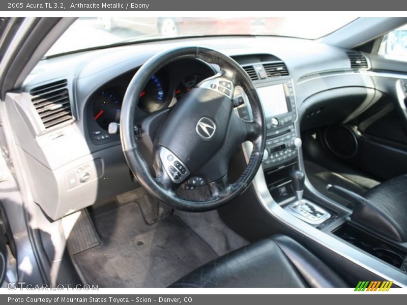 Anthracite Metallic / Ebony 2005 Acura TL 3.2