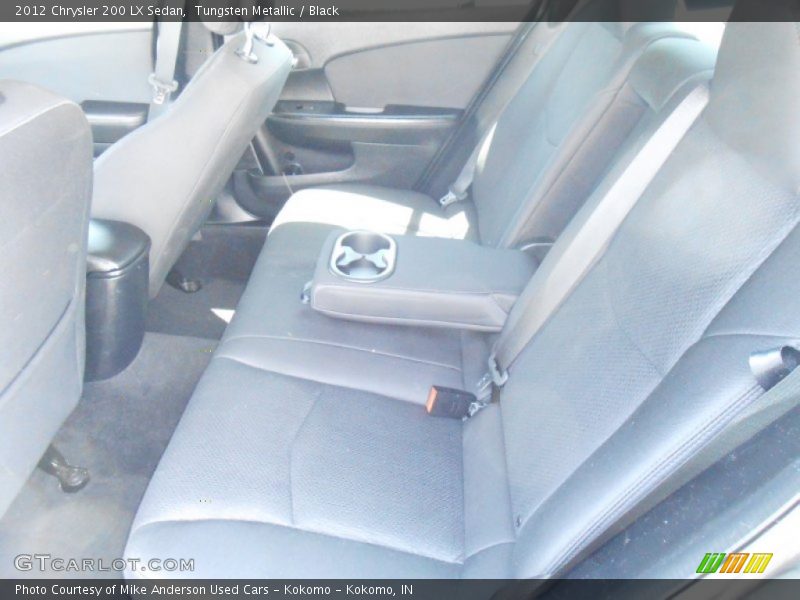 Tungsten Metallic / Black 2012 Chrysler 200 LX Sedan