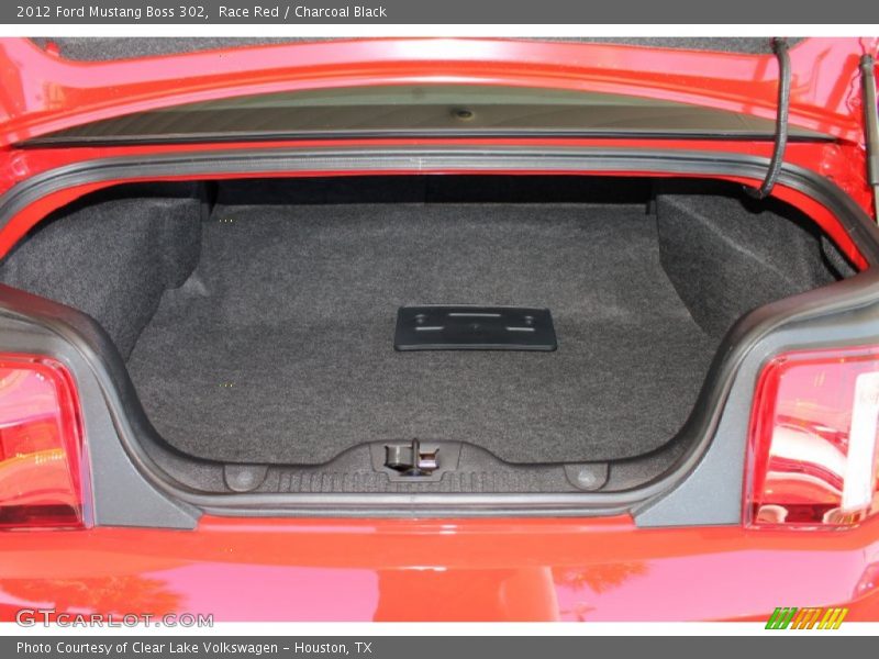  2012 Mustang Boss 302 Trunk