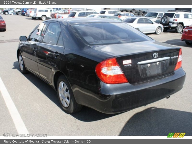 Black / Stone 2004 Toyota Camry LE