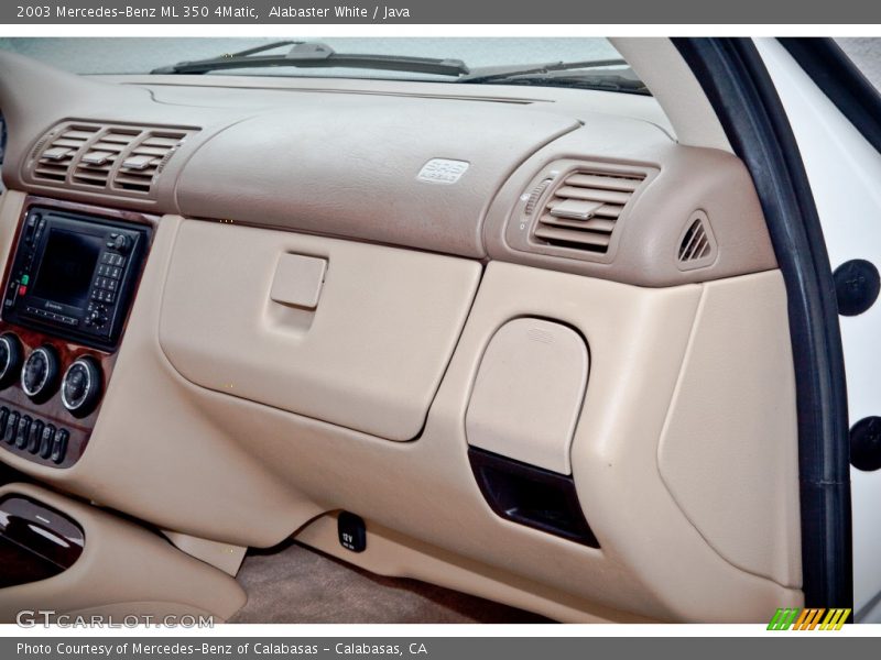 Alabaster White / Java 2003 Mercedes-Benz ML 350 4Matic