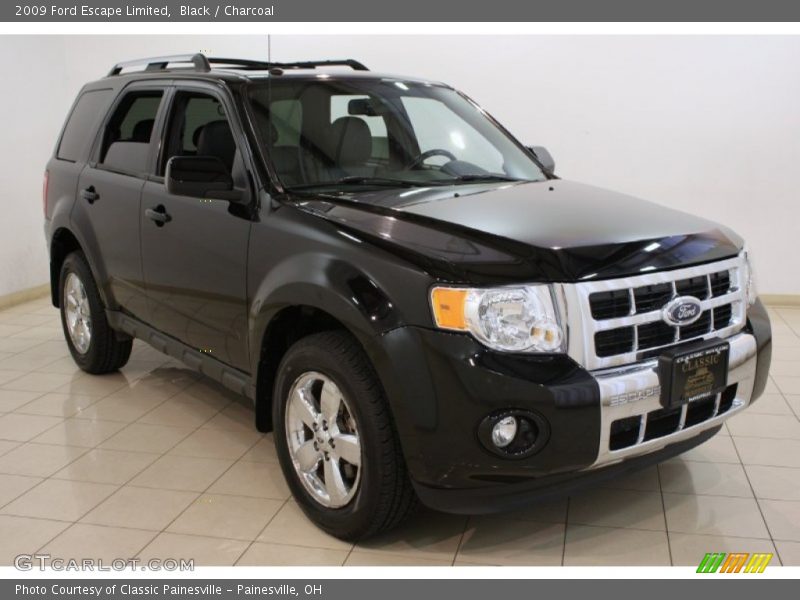 Black / Charcoal 2009 Ford Escape Limited