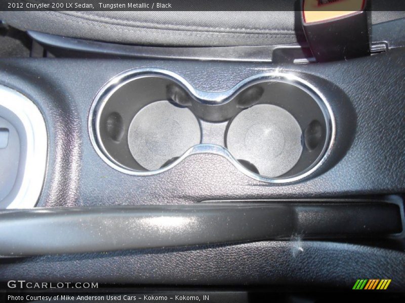 Tungsten Metallic / Black 2012 Chrysler 200 LX Sedan