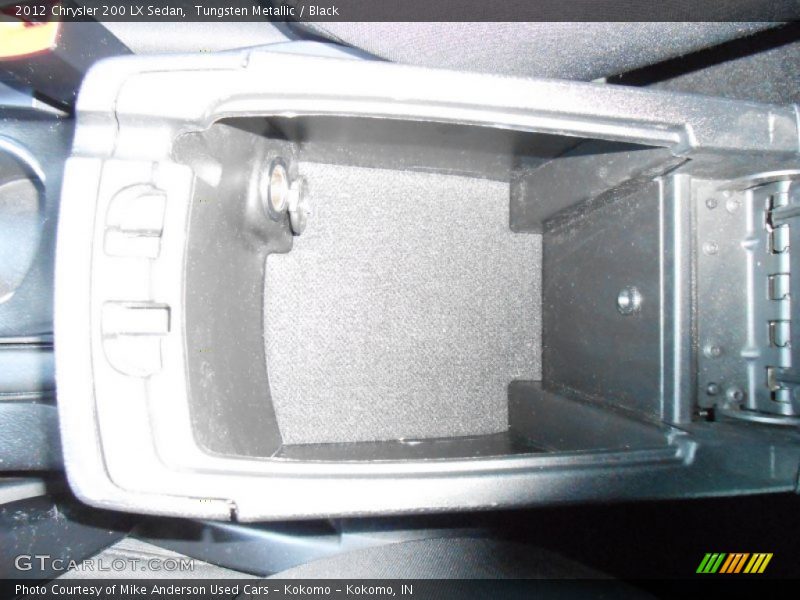 Tungsten Metallic / Black 2012 Chrysler 200 LX Sedan