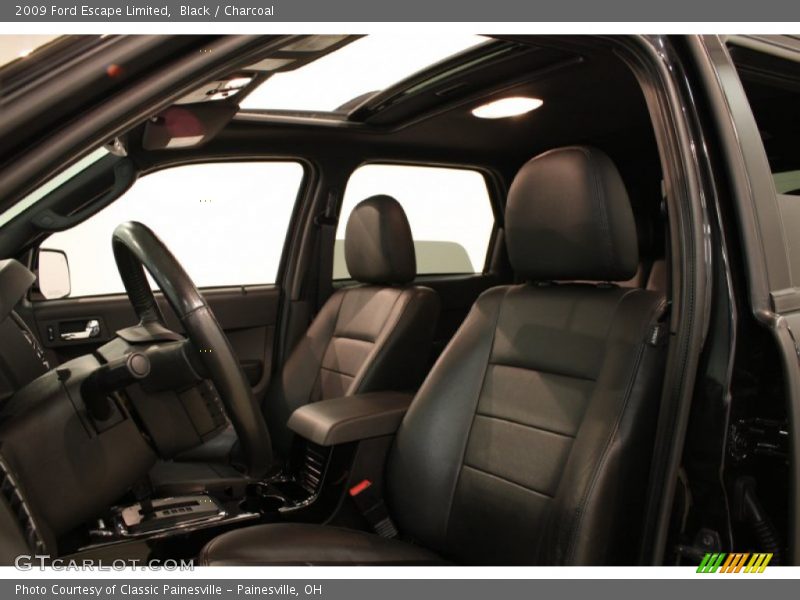 Black / Charcoal 2009 Ford Escape Limited