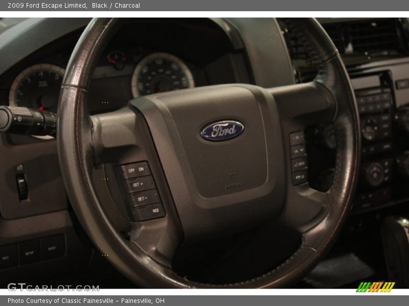 Black / Charcoal 2009 Ford Escape Limited