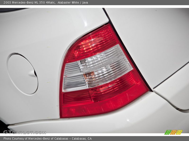 Alabaster White / Java 2003 Mercedes-Benz ML 350 4Matic
