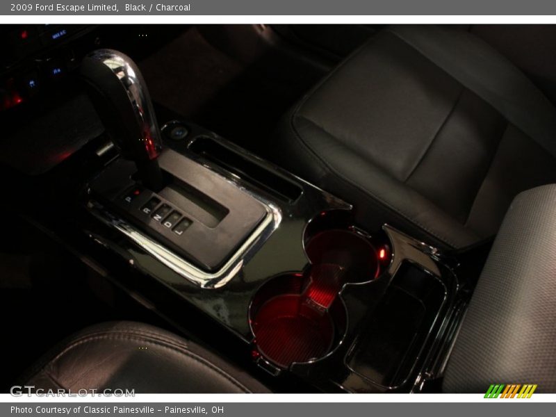 Black / Charcoal 2009 Ford Escape Limited