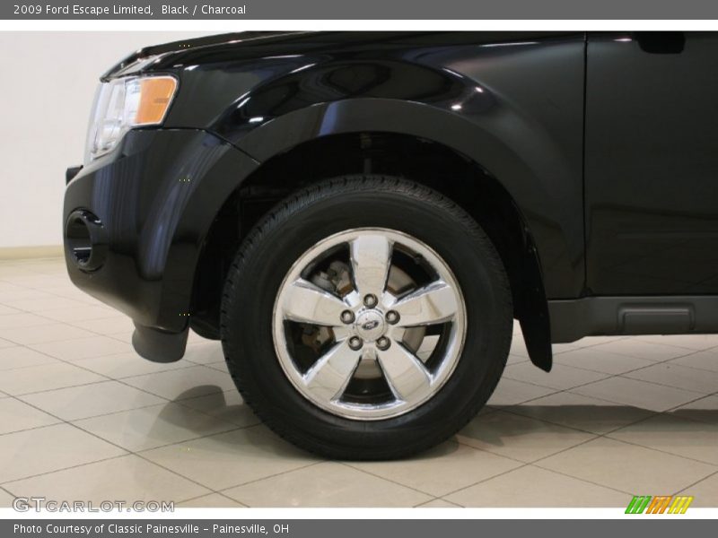 Black / Charcoal 2009 Ford Escape Limited