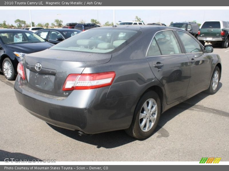 Magnetic Gray Metallic / Ash Gray 2010 Toyota Camry LE