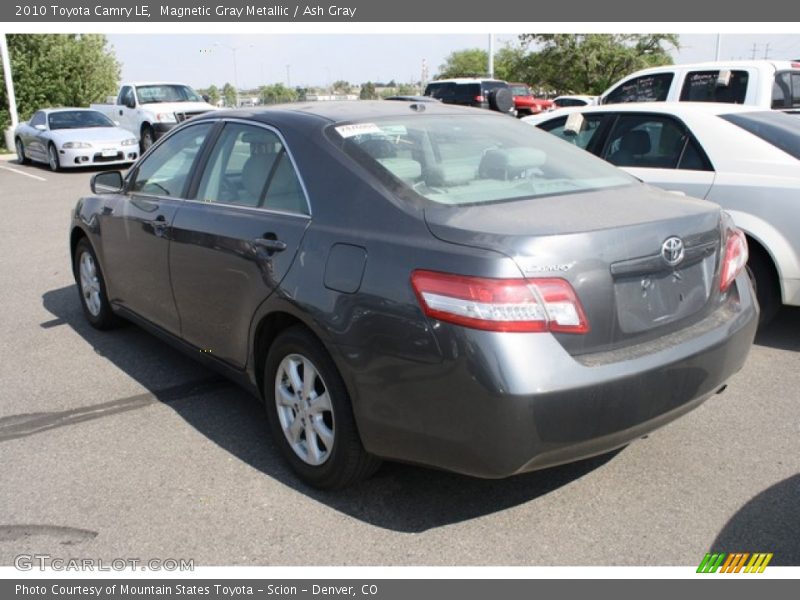 Magnetic Gray Metallic / Ash Gray 2010 Toyota Camry LE