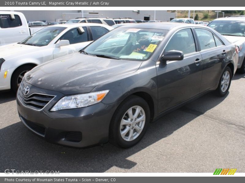 Magnetic Gray Metallic / Ash Gray 2010 Toyota Camry LE