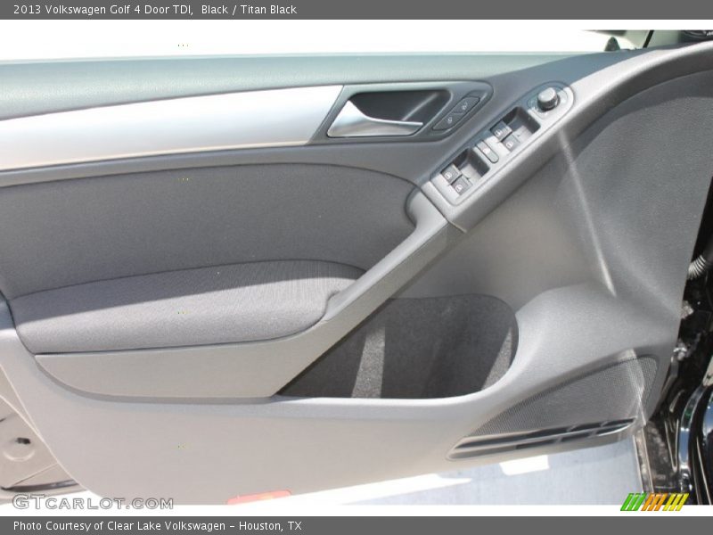 Black / Titan Black 2013 Volkswagen Golf 4 Door TDI