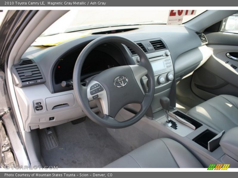 Magnetic Gray Metallic / Ash Gray 2010 Toyota Camry LE