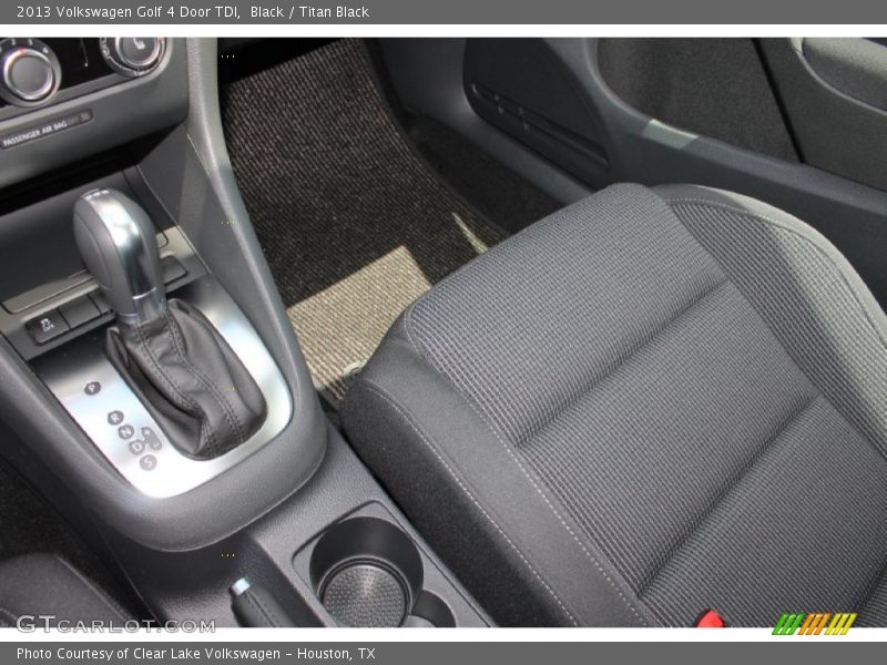 Black / Titan Black 2013 Volkswagen Golf 4 Door TDI