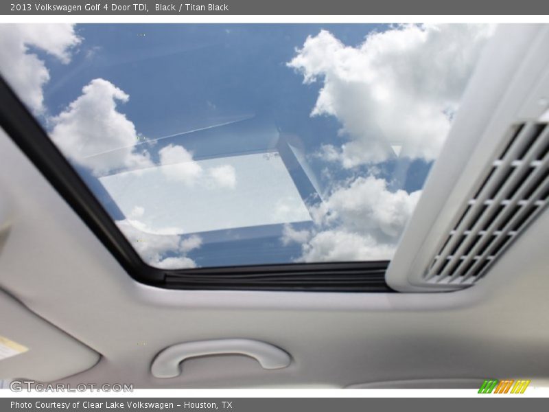 Black / Titan Black 2013 Volkswagen Golf 4 Door TDI