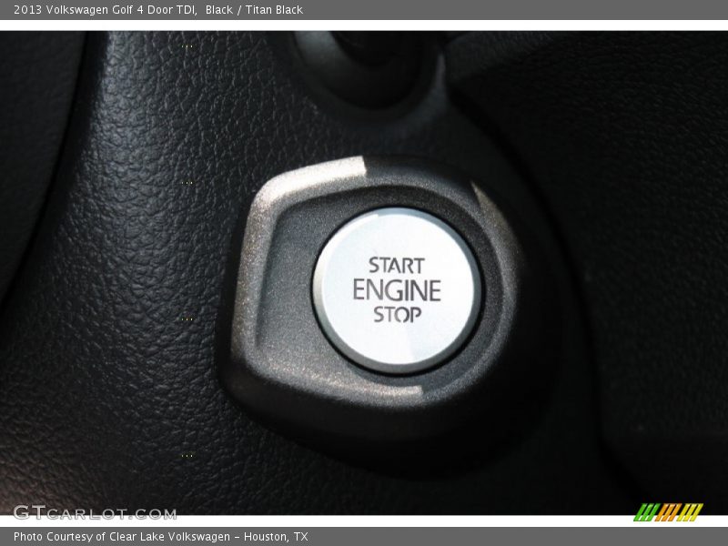 Black / Titan Black 2013 Volkswagen Golf 4 Door TDI