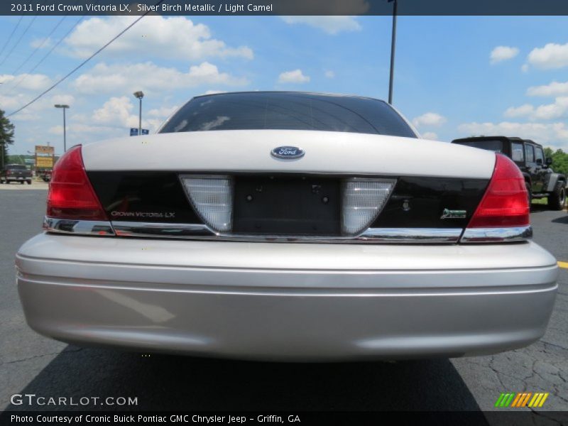 Silver Birch Metallic / Light Camel 2011 Ford Crown Victoria LX