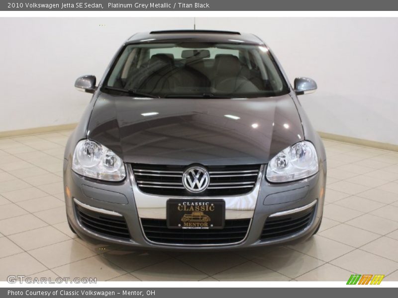 Platinum Grey Metallic / Titan Black 2010 Volkswagen Jetta SE Sedan
