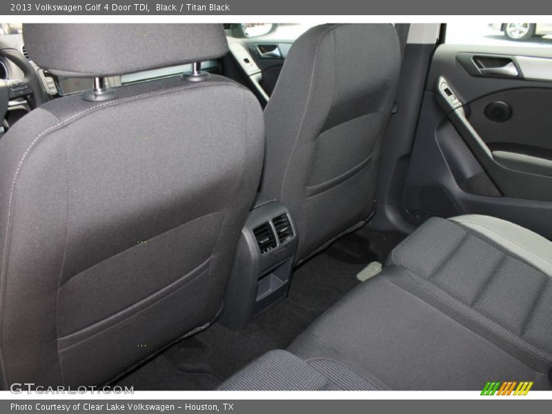 Black / Titan Black 2013 Volkswagen Golf 4 Door TDI