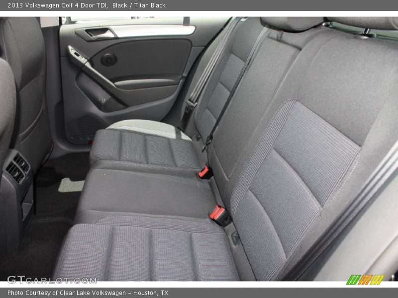 Black / Titan Black 2013 Volkswagen Golf 4 Door TDI