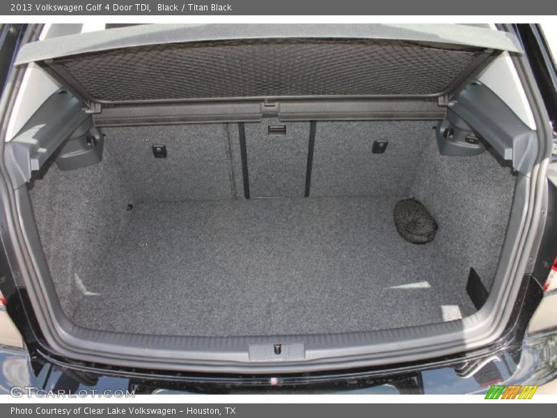 Black / Titan Black 2013 Volkswagen Golf 4 Door TDI
